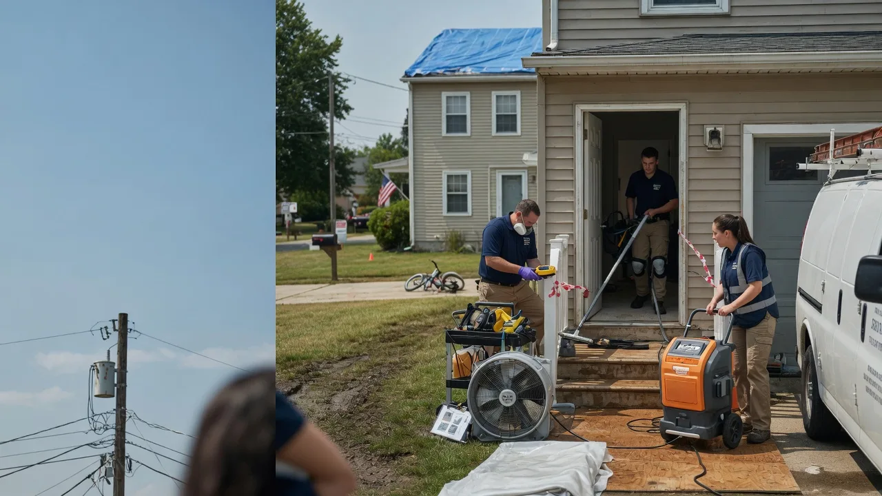 Water Damage Repair in La Porte, IN near me